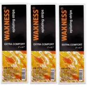Waxness Extra Comfort Epilating Strips 2.75 x 7.83 inch 300 Strips