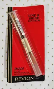 Revlon LINE & SHINE Lipcolor Lip Gloss + Liner Pencil Combo ~ NUDE MATTE ~NEW!!