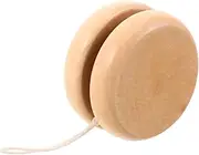 Yo-yo Compact Party Yo Portable Small Yo Classroom Supplies Cute Yo for Professional Wood Novelty Wooden Light Brown