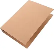 GRADENEVE Binder Cover Reusable Ring Notebook Shell Soft Dirt Resistant Document Folder Organizer Lightweight Cover for Notepad and Important Documents