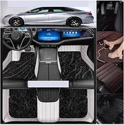 Double Layer Custom Car Floor Mats Compatible for BMW 3er F30 G20 3GT Gran Turismo F34 Auto Carpets Foot Liners(Rose dust,13-19 F30)