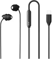 Remax RM-619I Wired Sleep Earphone for iPhone, Black
