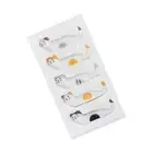 5 Pieces Cat Chopsticks Rest Set Dinner Spoon Stand for Dinner Fork