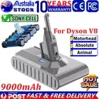 9000mAh Sony Cell Battery for Dyson V8 Absolute V8 Animal Fluffy Motorhead SV10