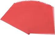 uxcell 30 Sheets Vellum Paper 8.5x11inches, Printable Translucent Paper 100GSM Colored for Invitations Laser Inkjet Printing Card Making Crafting Wedding Tracing, Dark Red