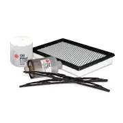 Sakura Front Wiper Blades & Filter Service Kit for Ford Falcon AU 98-02