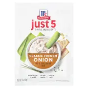 McCormick, Dip & Seasoning Mix, Classic French Onion, 1 oz (28 g)