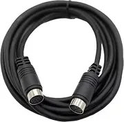 Traovien Mini-DIN 10-Pin Female to Female Audio Cable for TV Receiver Monitor Projector Audio and Video Receiver etc (Mini 10Pin 10Ft)