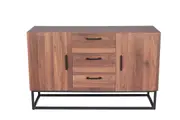 YES4HOMES 120cm Wooden TV Cabinet Entertainment Unit Stand Storage Shelf Organiser Cupboard