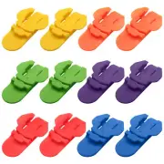 Color Coded Drink Shield and Soda Protector for Family, 12Pk Fun Colored8146