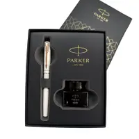 在飛比找蝦皮商城優惠-【PARKER】派克 新威雅XL 月光白玫瑰金夾限定鋼筆墨水