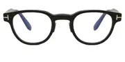 Tom Ford FT5783-D-B Asian Fit Blue-Light Block 005 Men's Glasses Black Size 47 - Private Health Rebate - Blue Light Block Available