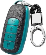 ontto Car Key Fob Cover Keyring fit for Chery Jaecoo J7 J8 J9 Tiggo 8 Pro Tiggo 8plus 5 Plus 7pro Tiggo 7 Pro Max Omoda 5 C5 Key Case TPU Smart Key Shell Holder Keychain Protector Accessories Green 1