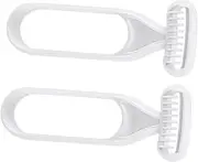 DECORNIJIA Women's Hair Trimmer Set 2pcs Eyebrow Razor Body Hair Trimmers Armpit Leg Bikini Line Easy Glide Non-irritating Travel-friendly