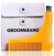 Pack of 3 - Beard Styling & Shaping Template Comb Tool Groomarang NEW