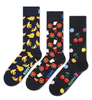 Navy 3-Pack Banana Socks | Novelty Sock Pack