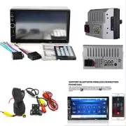 Car 2 DIN 7" Touch Screen Bluetooth Stereo Radio MP5 Player Rear View Camera (for: Porsche)