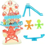 Abaodam 1 Set Amusement Park Educational Slide Practical Park Playset for Pretend Play Kit Fun Activity for Boys