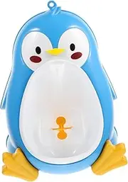 SOPOTUTU Penguin Potty Urinal for Wall Mounted Boys Urinal for Potty Training with Height Easy Clean Design for Home Bathroom Use