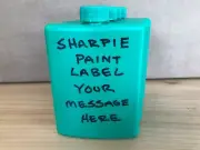 Plastic Alcohol Flask - Customizable - Green - 4 Pack - Free Shipping