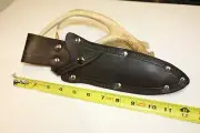 Custom Leather { TOPS-operator 7 } Belt Loop style Knife Sheath-USA MADE