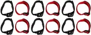 BESPORTBLE 3sets Materials Rooster Neck Band 4-Pack Poultry Crowing Collar 4pcs*3