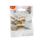 Taskmaster 16mm Brass Single Ball Catch - 2 Pack