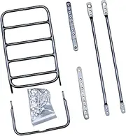 Bike Front Rear Rack Carrier Holder Stand Metal Practical Accessories Bag Luggage Shelf Cargo Pannier for Touring Riding