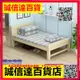 （高品質）經濟型實木床1.5米松木雙人現代簡約1.2m出租房單人床90cm寬床架
