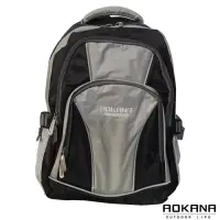 在飛比找博客來優惠-AOKANA奧卡納 舒壓輕量防水護脊電腦後背包 (灰) 68