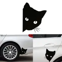 在飛比找蝦皮購物優惠-Cat FACE PEEKING 搞笑汽車 DIY 貼紙/時