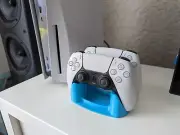 Playstation 5 LIGHT BLUE Dual Controller Holder Stand Display PS5 3d Print