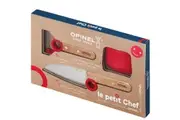 OPINEL Le Petit Chef finger guard kitchen knife and peeler set