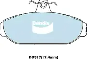 Bendix Front General CT Brake Pad Set for Volvo 940 2.3L PETROL B230FT 1990 - 19 (for: Volvo)