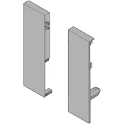 Blum ZIF.75D0.US Grey Tandembox D Interior Roll-Out Front Fixing Bracket - Pair