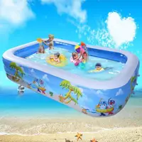 在飛比找樂天市場購物網優惠-充氣泳池 兒童游泳池嬰兒童充氣游戲池戲水池 送打氣泵 海洋球
