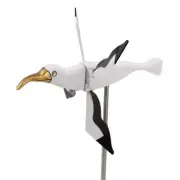 Bird Wind Spinner Flying Seagul Windmill Garden Wind Spinner Lawn Ornament W New
