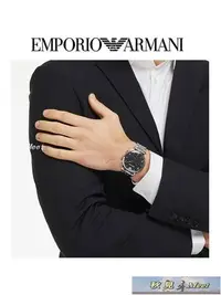 在飛比找Yahoo!奇摩拍賣優惠-商務手錶 Armani阿瑪尼旗艦店手表男士運動型商務簡約石英