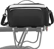 Bike Rear Rack Bag - Bike Rear Seat Bag | Cycling Rear Seat Carrier | Riding Trunk Carrier Pouch | Waterproof Bike Rear Rack Bag for Bike Rack