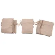 20Pcs Small Burlap Bags with Drawstring,3X4Inch Gift Little Burlap Drawstri A7L2