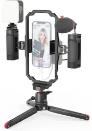 SmallRig Universal Video Rig Kit for iPhone, Smartphone and Cameras,