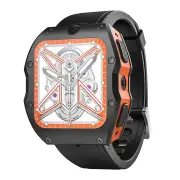 Rogbid Model X 2.1 inch HD 400*454 Pixels 4G LTE 4GB+128GB GPS 13MP+5MP Dual Camera IP68 Waterproof Face Unlock Ceramic