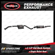 Redback 2 1/2" Cat Back System 1 Outlet Rear for Holden Caprice Statesman VQ VS