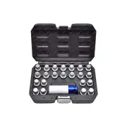 23 Pcs of PK Tool Spline Style Anti-Theft Locking Wheel Nut Socket Set for VW