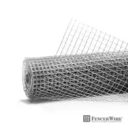 Fencer Wire Hardware Cloth Fencing 1/2"x3'x100' 19-Gauge Metal Galvanized Welded