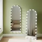 Arch LED Full Length Mirror Free Standing Wall Hanging Dressing Mirror 160x60mm