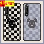 現&貨→客製化來圖HTC DESIRE 22 PRO U20 5G D19+ U11 U12+黑白棋盤格子小熊保護手機殼