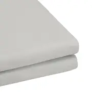 Trufit Fitted Sheet (Silver) - King Single