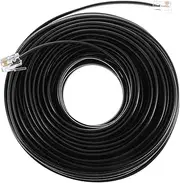 Phone Extension Cord Plug Telephone Cable for Home Office Reliable Telephone Connecting Line Suitable for Landline Phones Faxes Modems Easy to Install