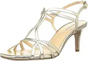 FABIO RUSCONI(ファビオルスコーニ) Fabiorsconi Mule Garda Women's [Parallel Import], Platin, 25.5 cm